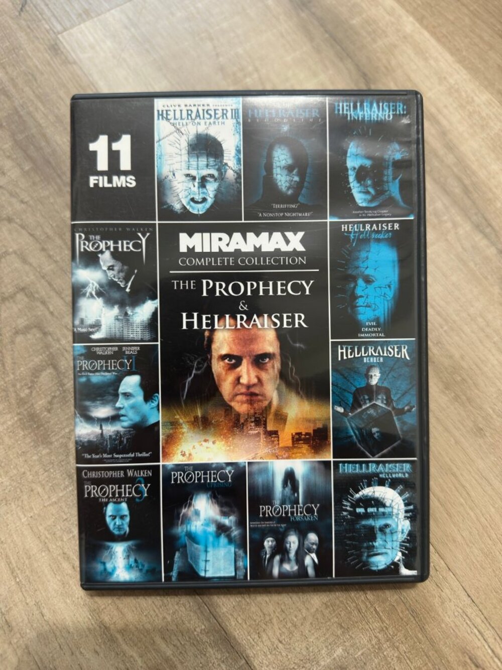 Miramax Complete Collection The Prophecy Hellraiser 11 Movie DVD Set